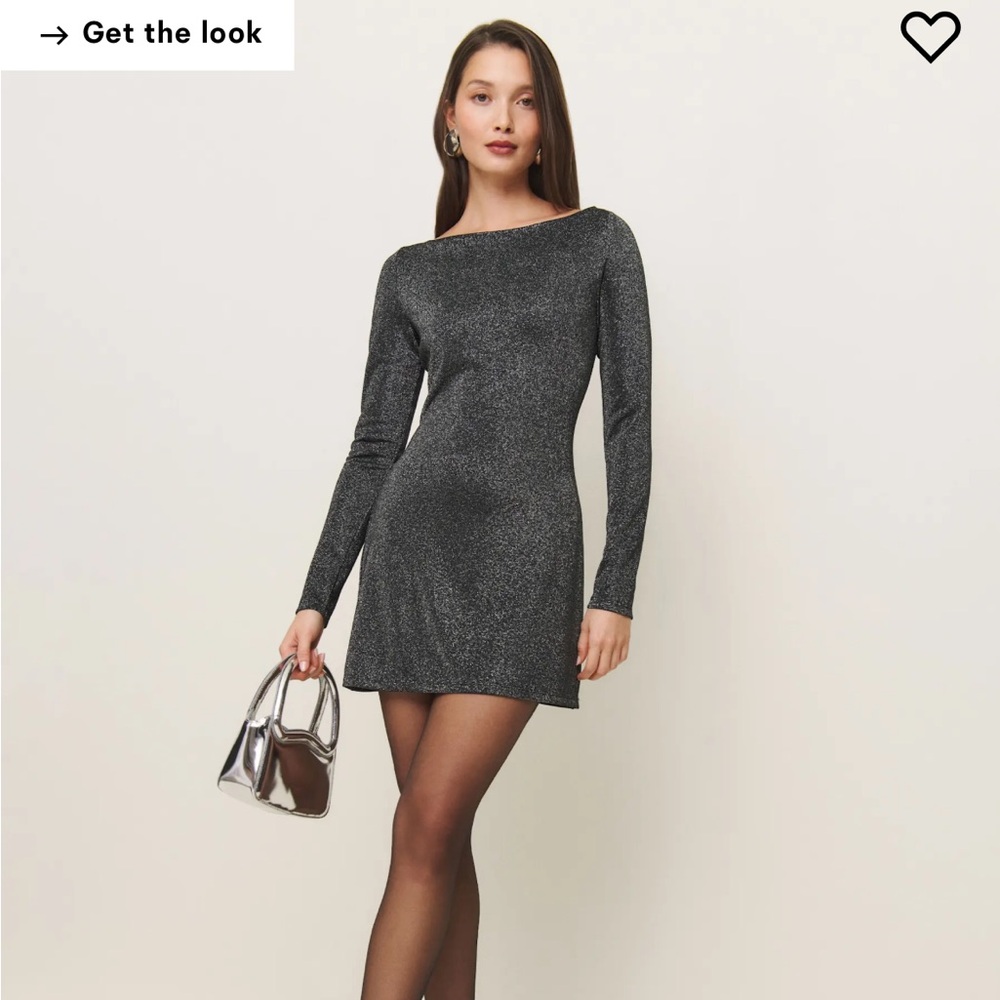 Jaelynn Knit Dress - Black Sparkle